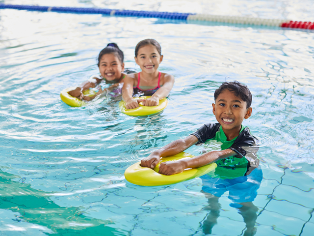 learn to swim