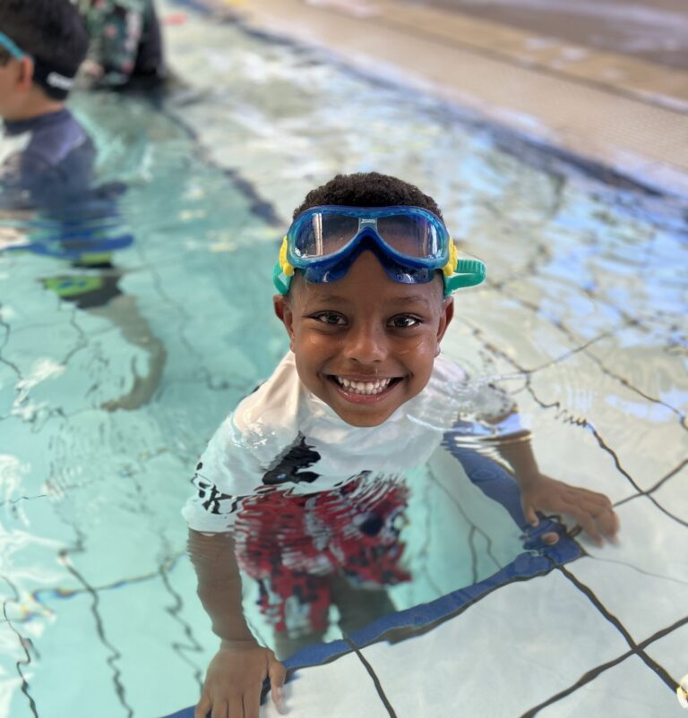 GOswim lesson in progress