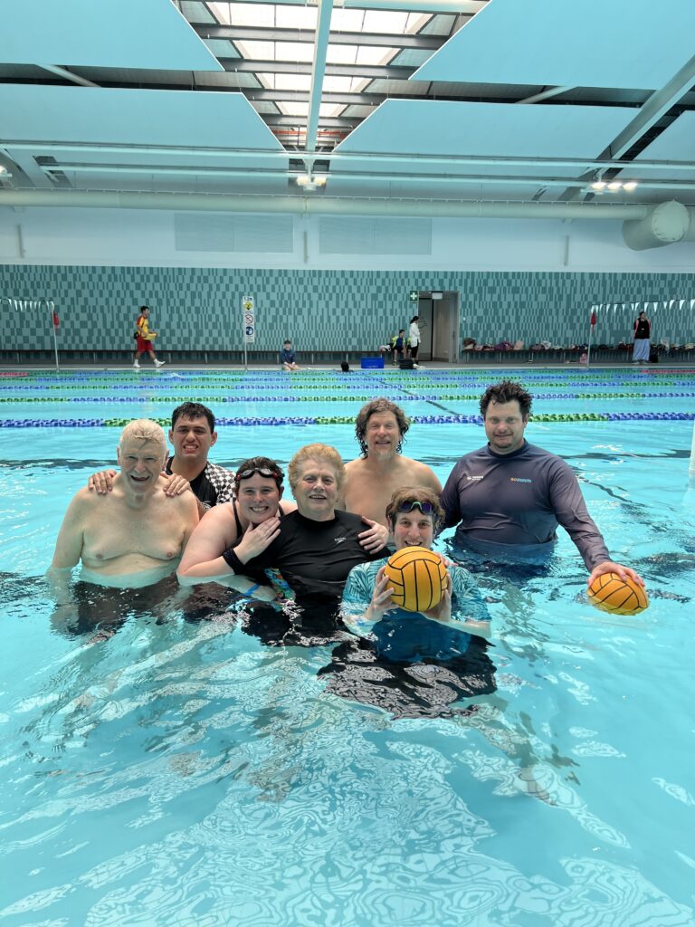 AAA Swim & Social Program in progress