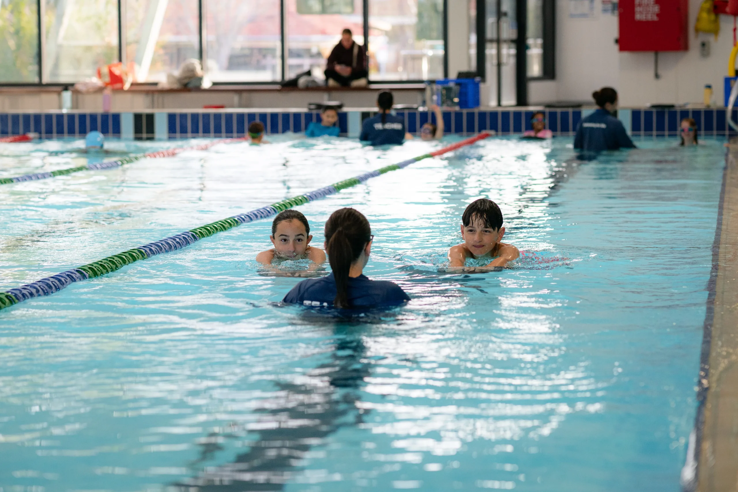 GOswim lesson in progress